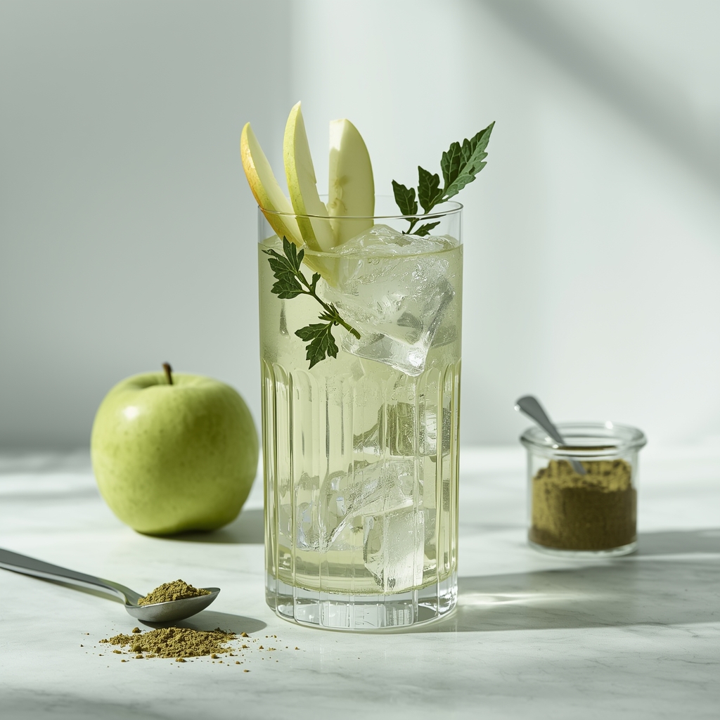 lucid origin hyper realistic close up editorial food photography of a clear pale golden green 0 2
