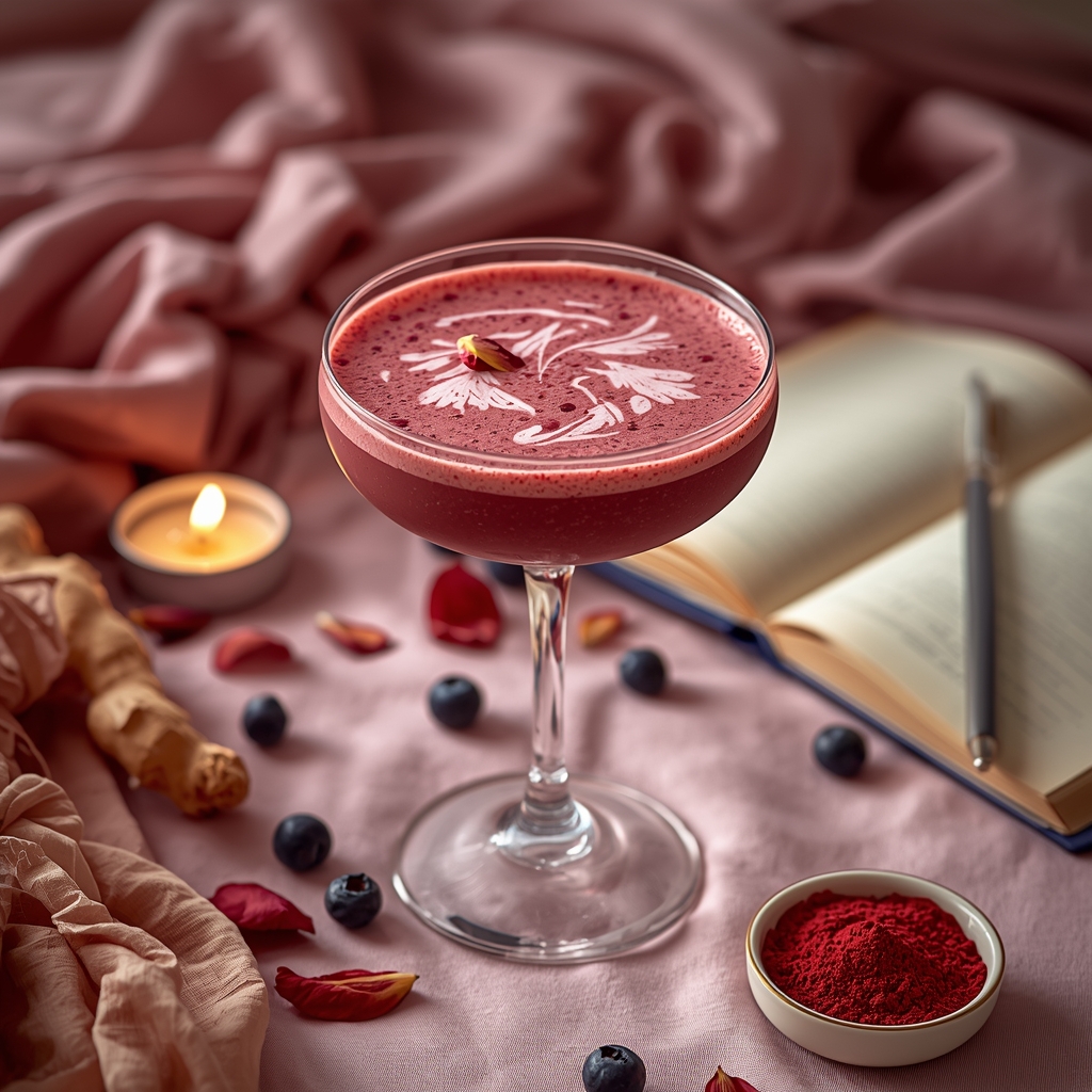 lucid origin hyper realistic close up editorial food photography of a deep magenta rose endom 1