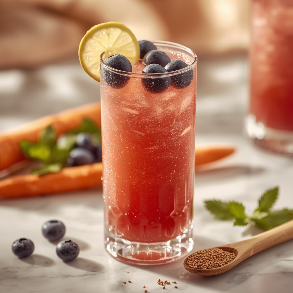 Skin Integrity Glow โ The Rose-Gold Smoothie for the Skin Condition Most Doctors Whisper About lucid origin hyper realistic close up editorial food photography of a deep rose amber skin in 1
