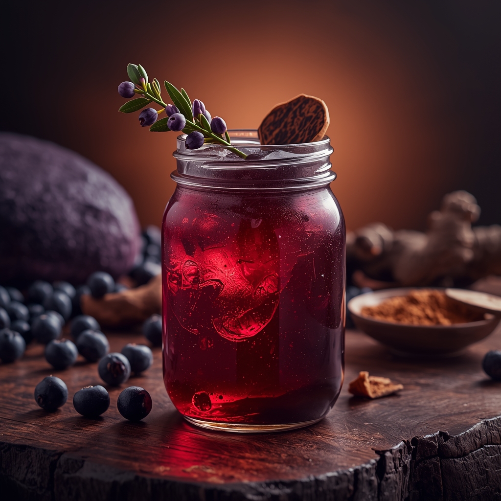 lucid origin hyper realistic close up editorial food photography of a deep violet burgundy im 0 2