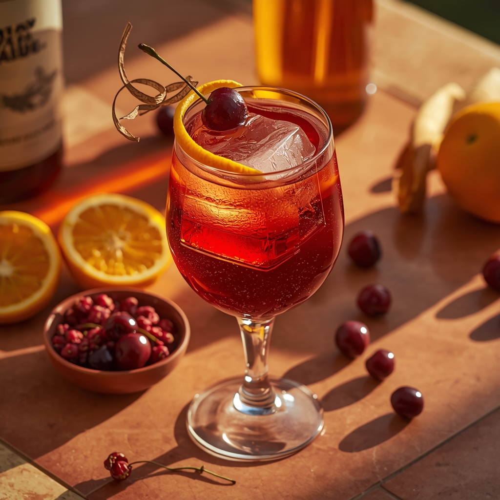 Pine Bark Citrus Armor — The Ancient Vascular Tonic That Survived 500 Years to Become a 21st-Century Circulation Hero lucid origin hyper realistic close up editorial food photography of a glowing ruby amber pine 1