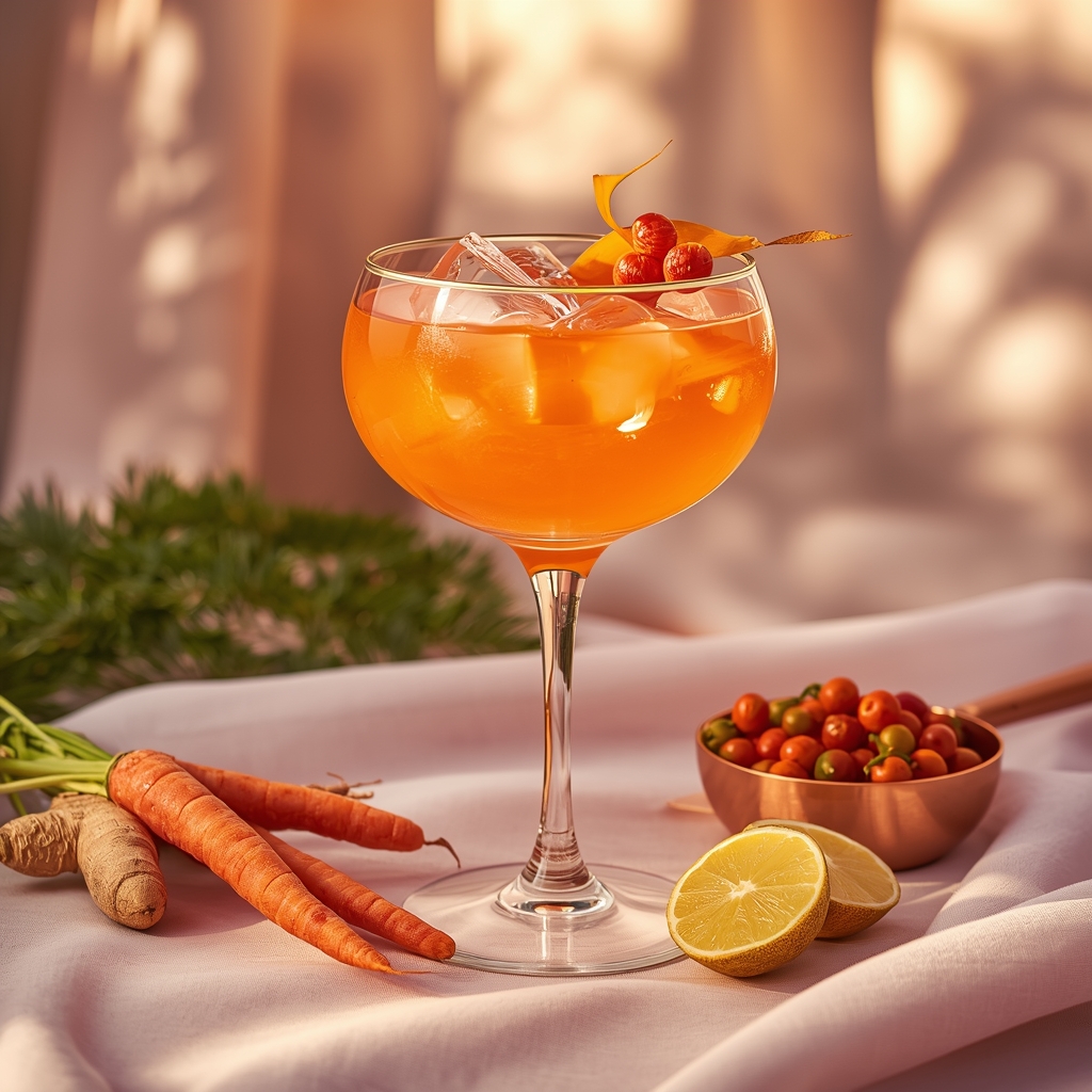 lucid origin hyper realistic close up editorial food photography of a glowing sunset orange c 2