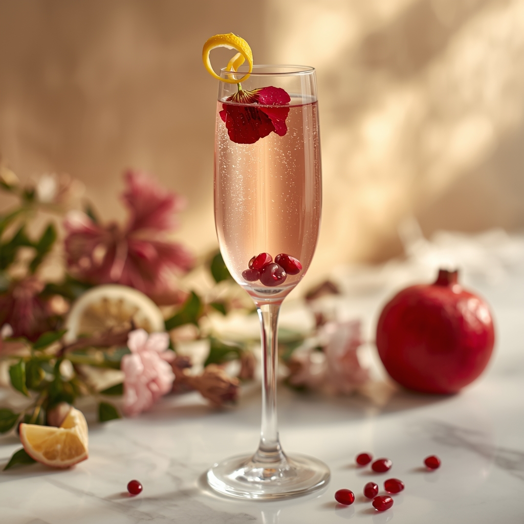 lucid origin hyper realistic close up editorial food photography of a luminous pale blush ros 1