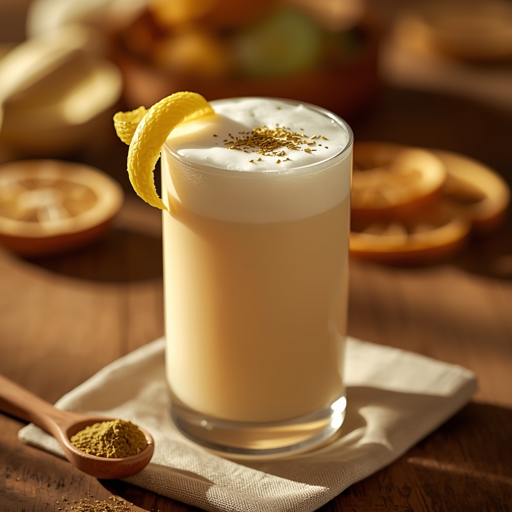 Ivory Citadel Tonic — The Triple-Action Polyphenol Elixir That Fights High LDL on Three Fronts at Once lucid origin hyper realistic close up editorial food photography of a luxurious warm ivory cr 0