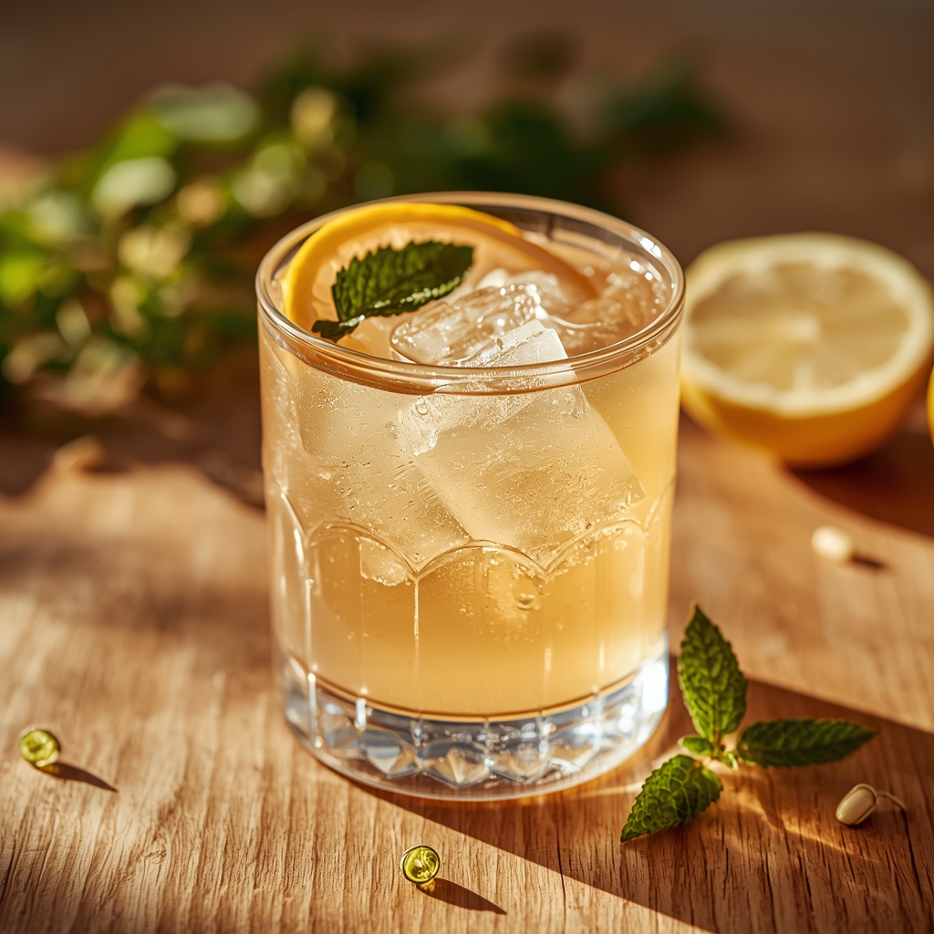 lucid origin hyper realistic close up editorial food photography of a pale golden amber seaso 2