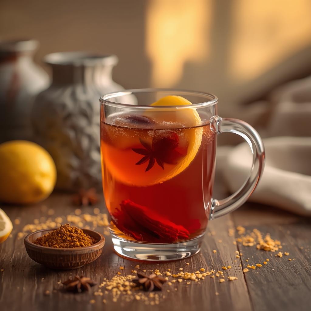 lucid origin hyper realistic close up editorial food photography of a stunning deep amber rub 0 2