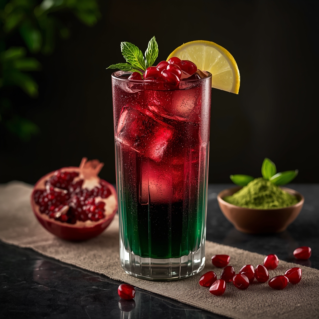 lucid origin hyper realistic close up editorial food photography of a stunning deep ruby red 1