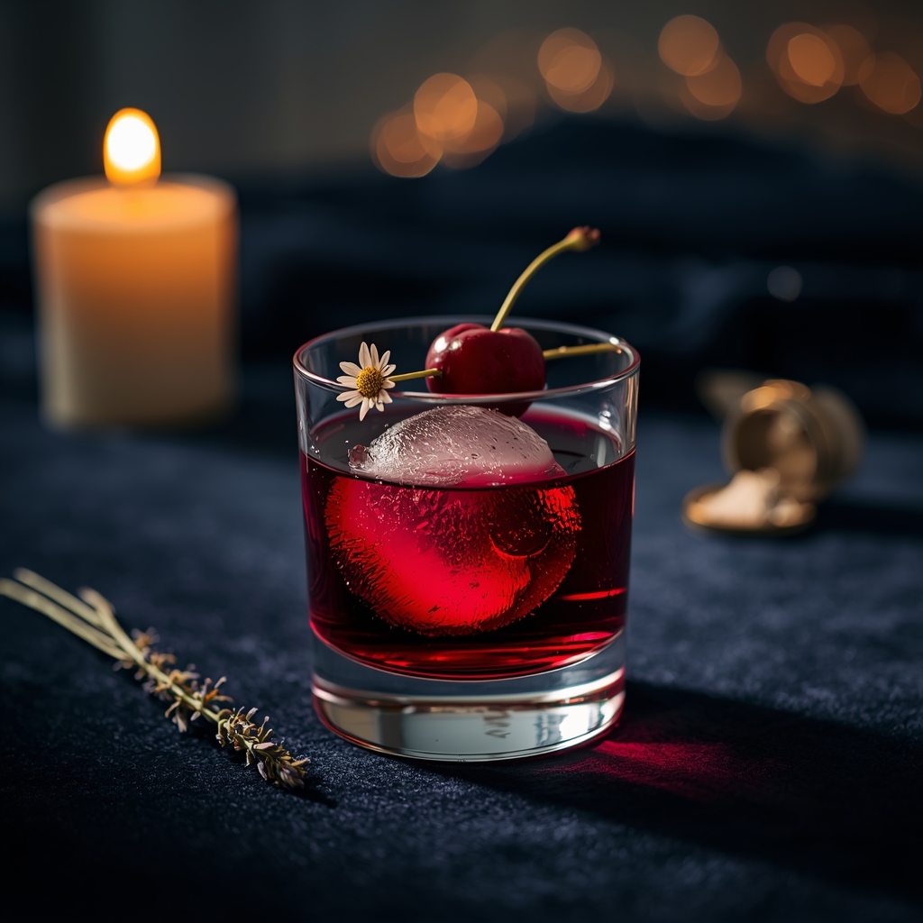 lucid origin hyper realistic close up editorial food photography of a stunning deep ruby viol 0 copie