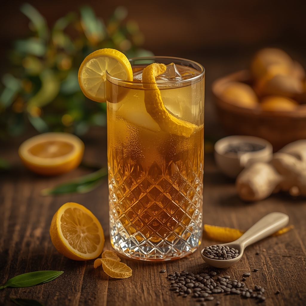 lucid origin hyper realistic close up editorial food photography of a translucent warm golden 1