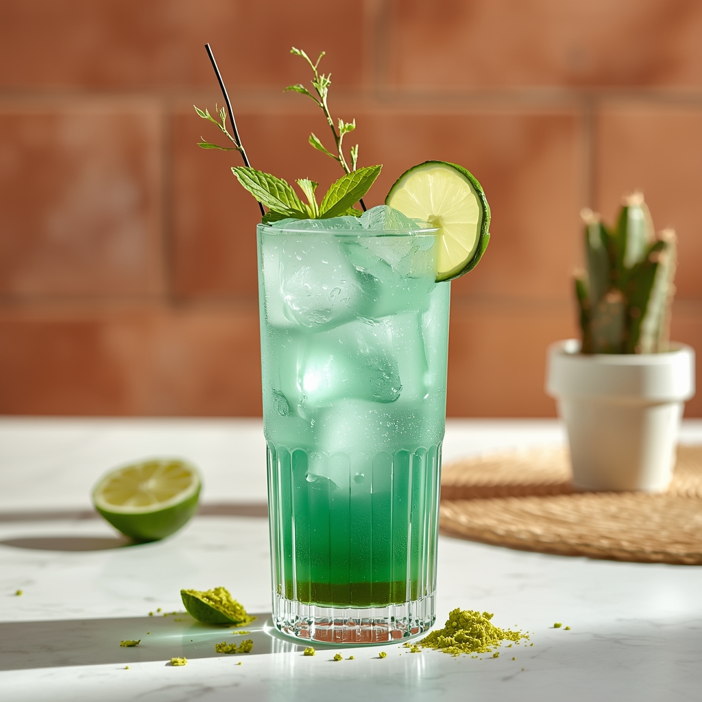lucid origin hyper realistic close up editorial food photography of a vibrant jade green nopa 0 copie
