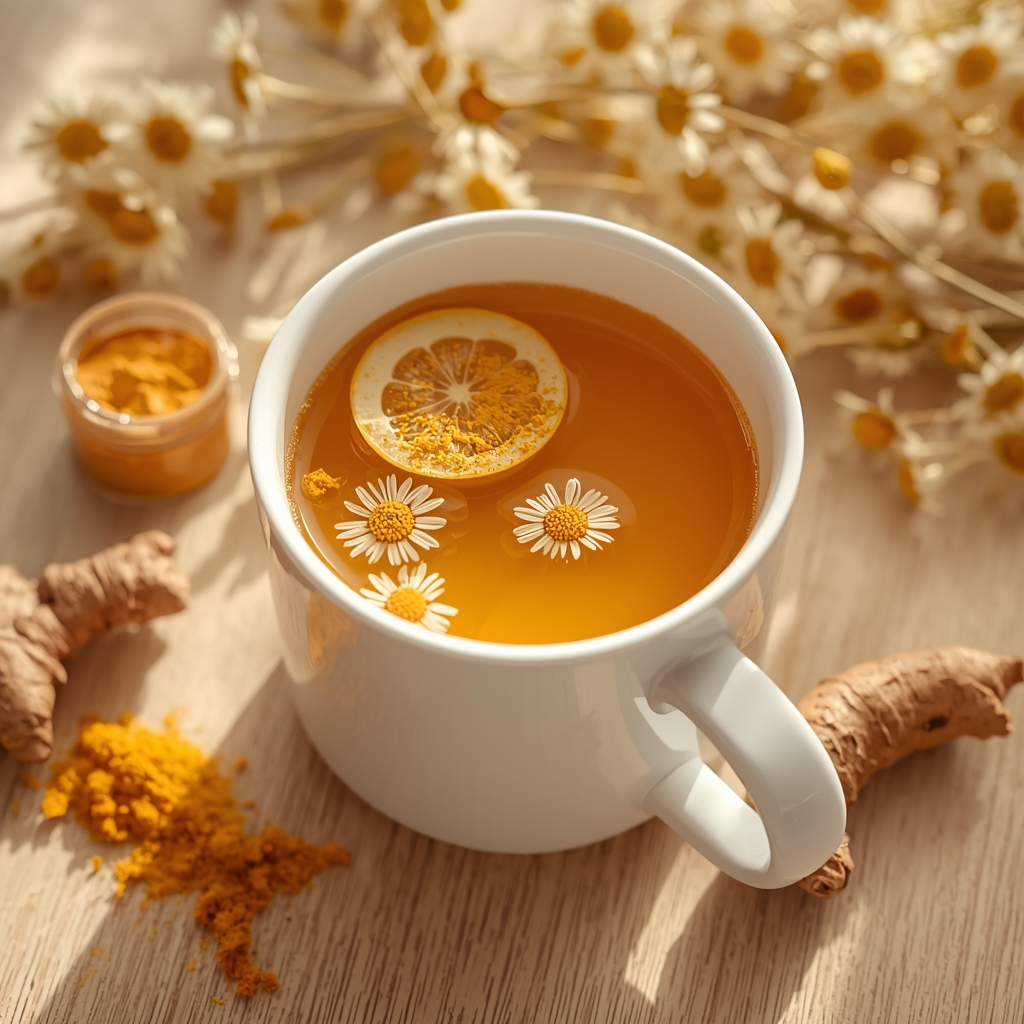 lucid origin hyper realistic close up editorial food photography of a warm golden amber migra 3