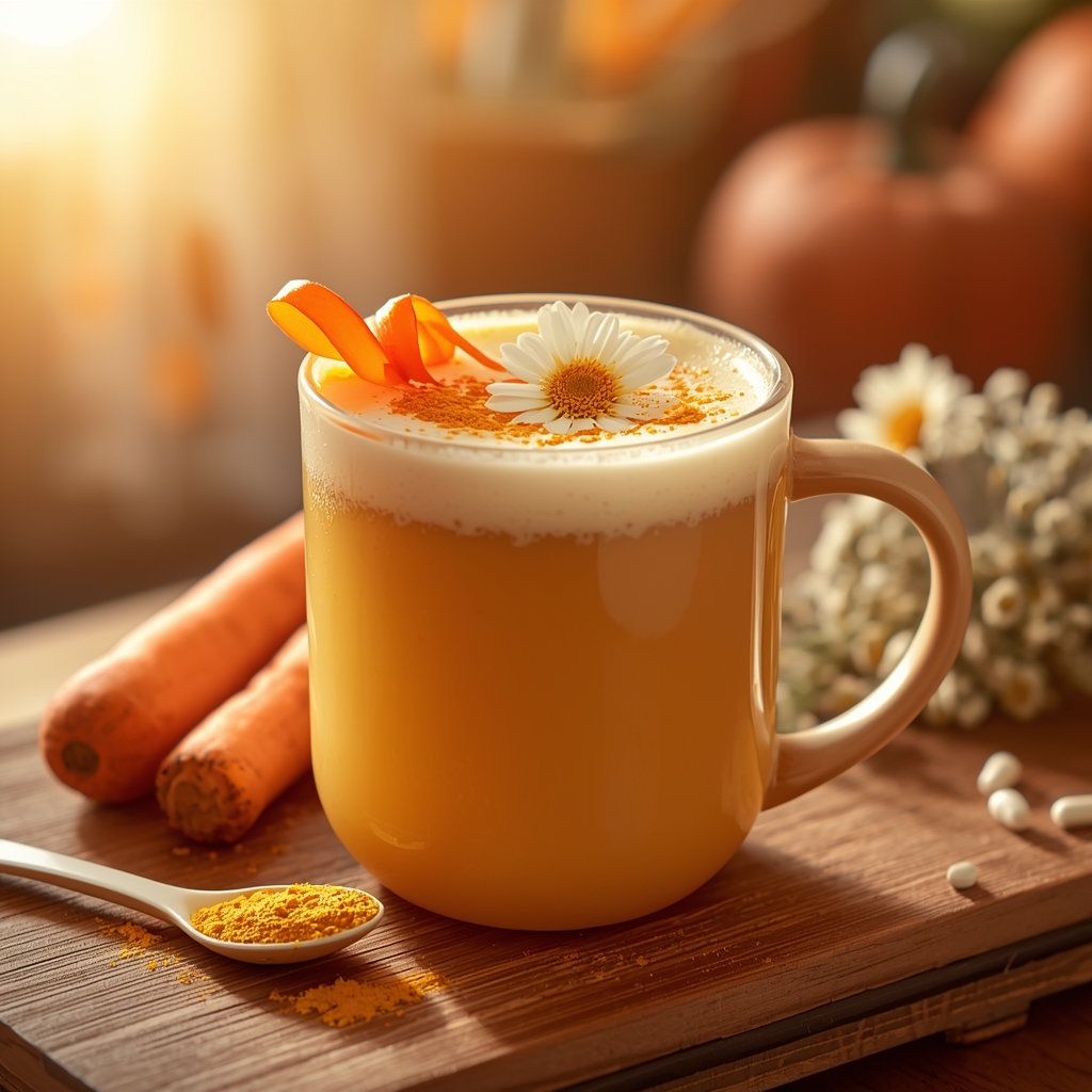 lucid origin hyper realistic close up editorial food photography of a warm golden orange crea 2