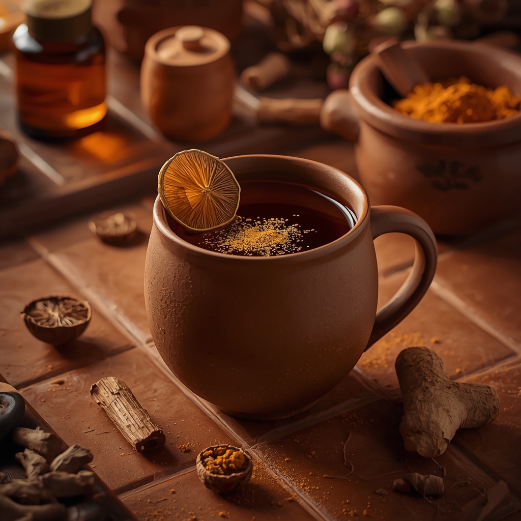 lucid origin hyper realistic editorial lifestyle food photography of a deep earthy amber brow 2