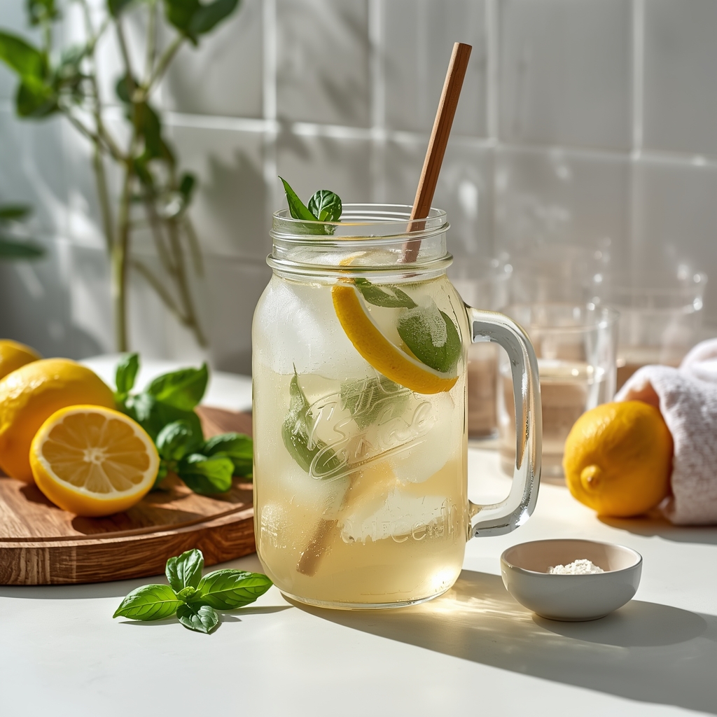 lucid origin hyper realistic editorial lifestyle food photography of a pale crystal clear gol 0