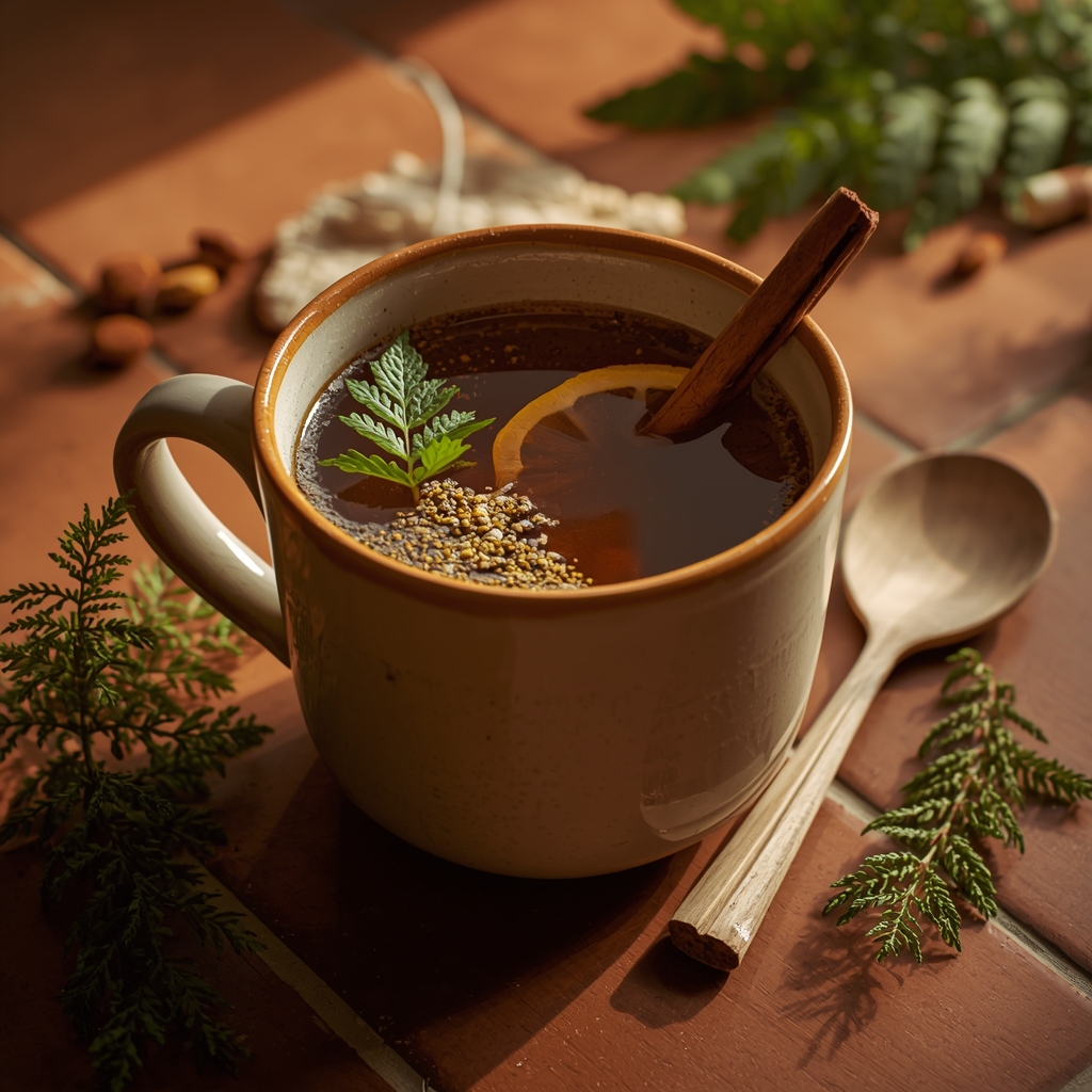 lucid origin hyper realistic editorial lifestyle food photography of a rich dark amber brown 0