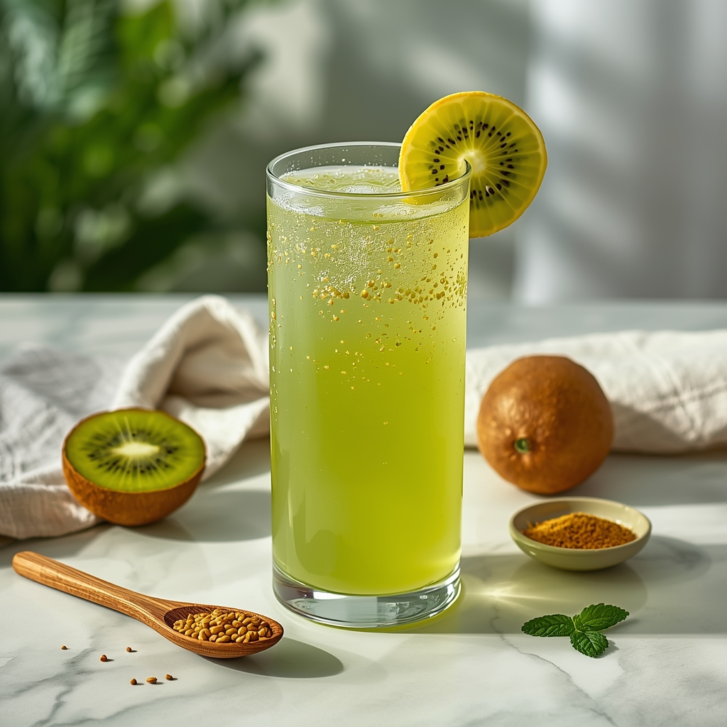 lucid origin hyper realistic editorial lifestyle food photography of a vibrant fresh green go 3