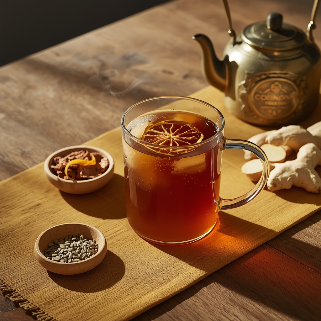lucid origin hyper realistic editorial lifestyle food photography of a warm amber brown roast 2