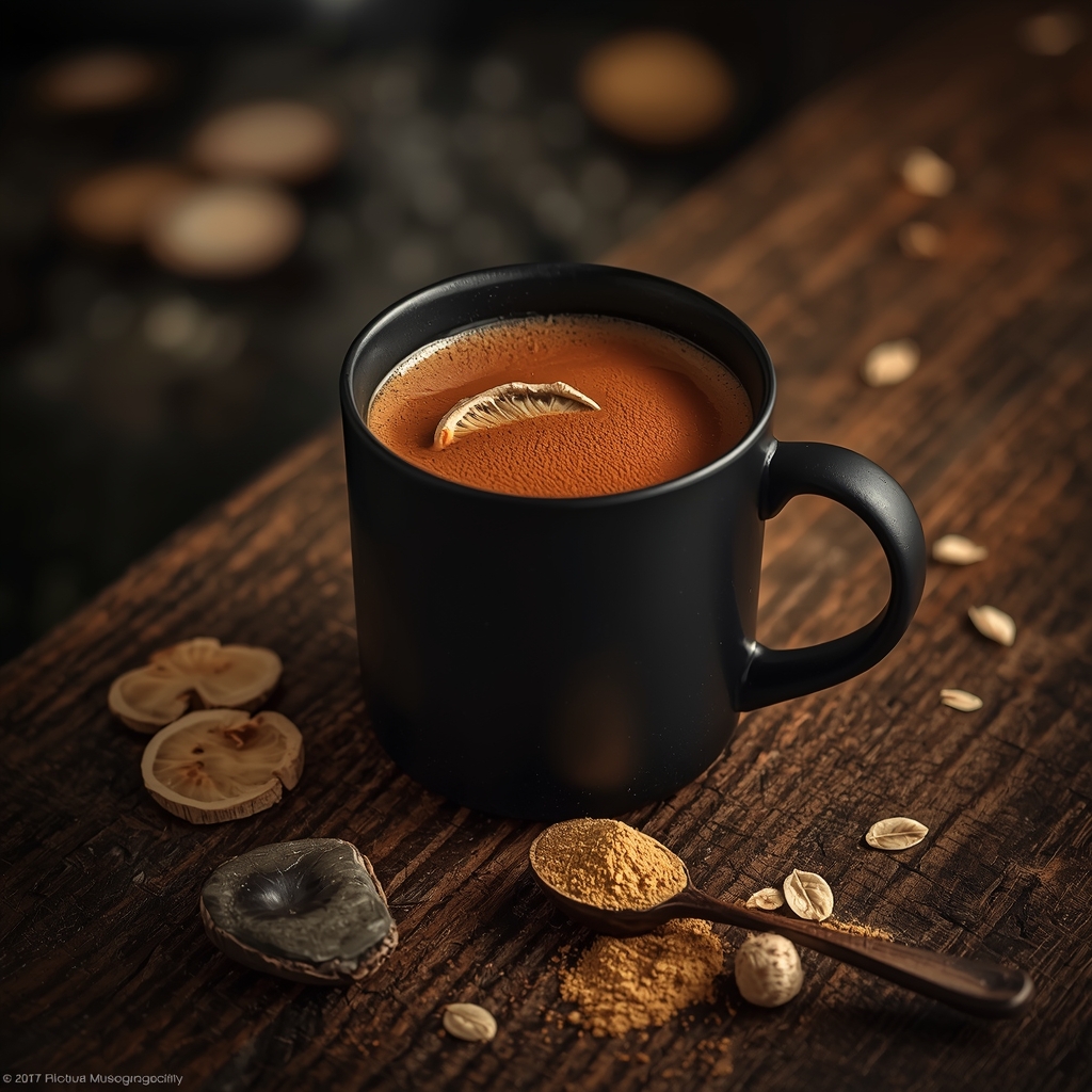 lucid origin hyper realistic editorial lifestyle food photography of a warm deep chestnut amb 0 2