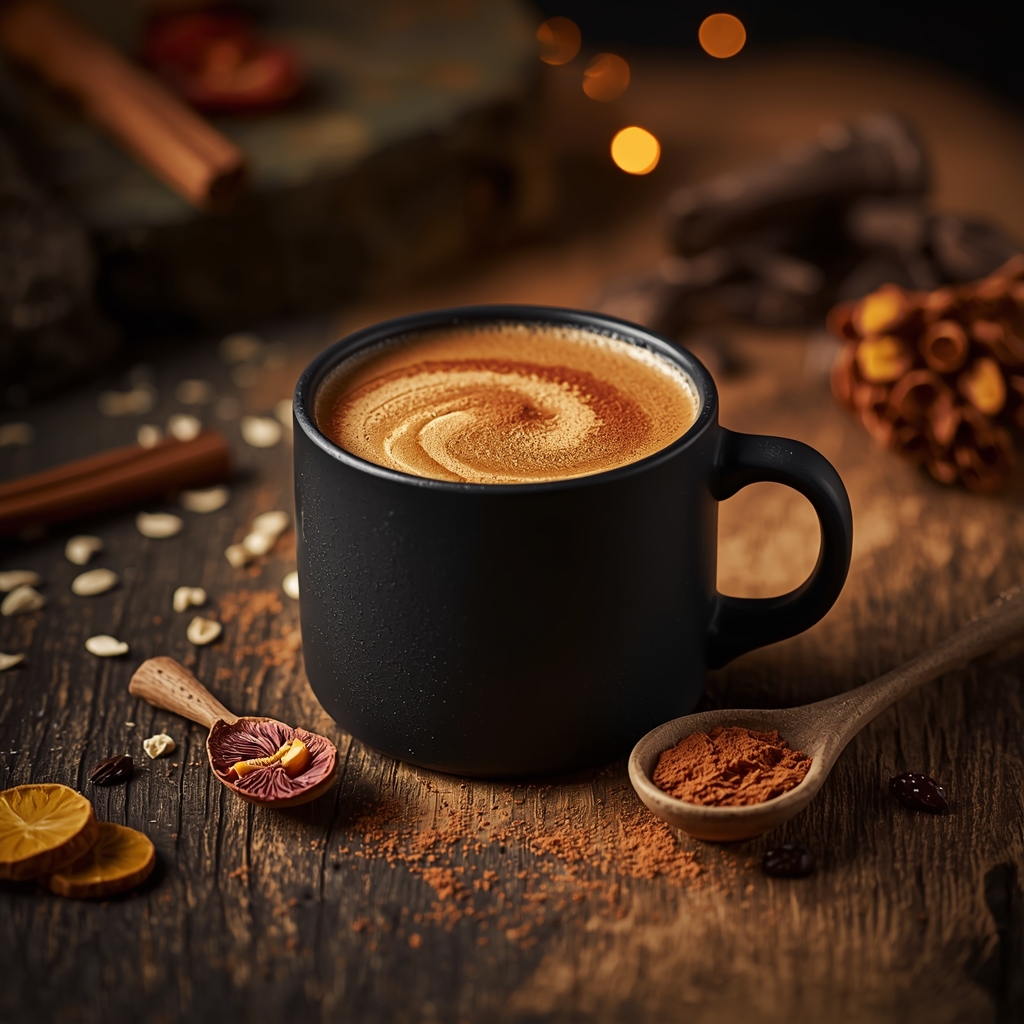 lucid origin hyper realistic editorial lifestyle food photography of a warm deep chestnut amb 0