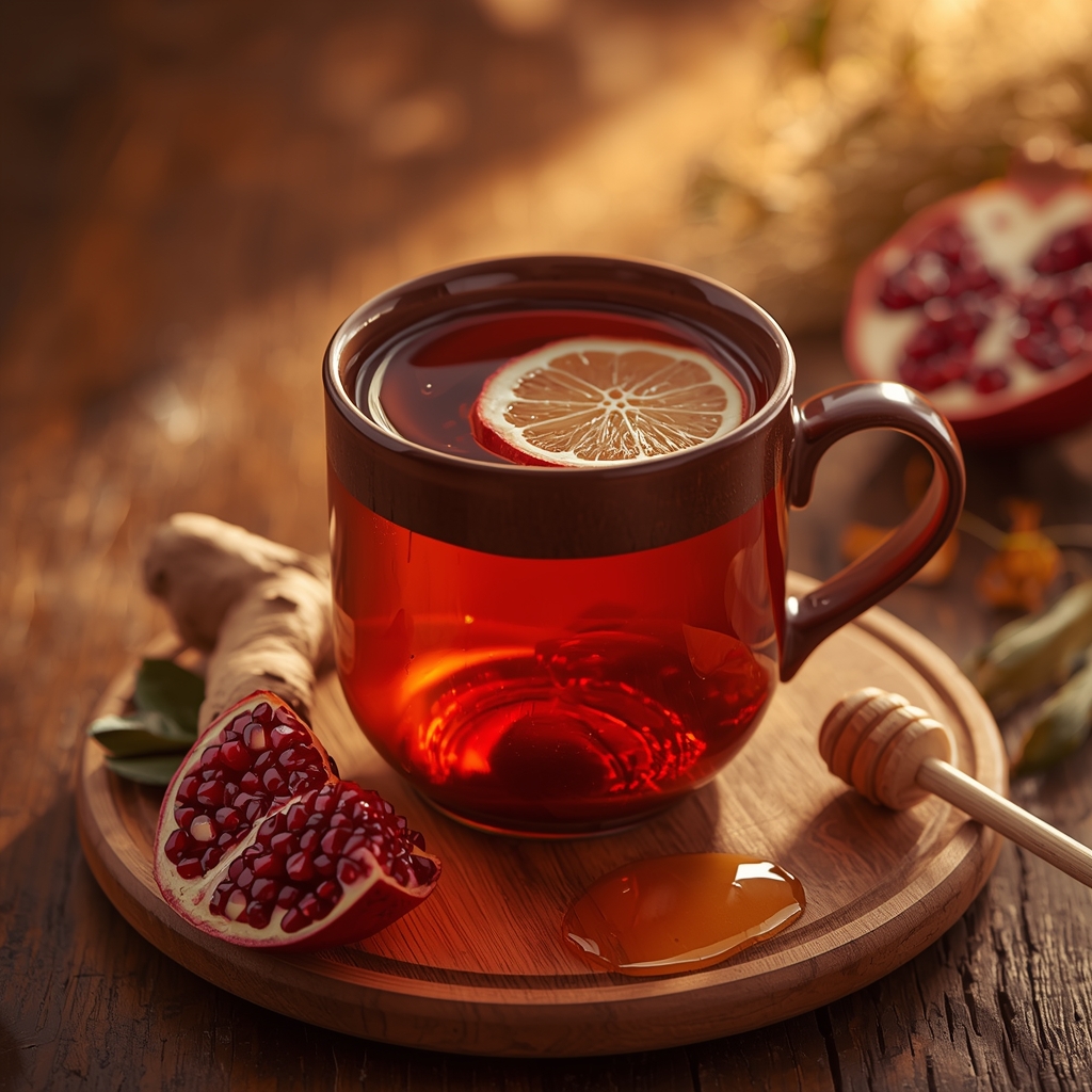 lucid origin hyper realistic editorial lifestyle food photography of a warm golden amber anti 3