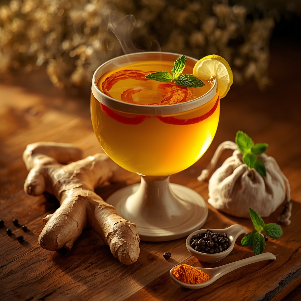 lucid origin hyper realistic editorial lifestyle food photography of a warm golden amber endo 3