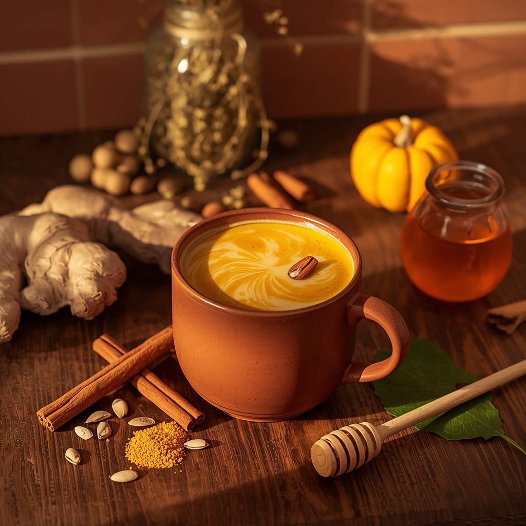 lucid origin hyper realistic editorial lifestyle food photography of a warm honey amber tinni 1