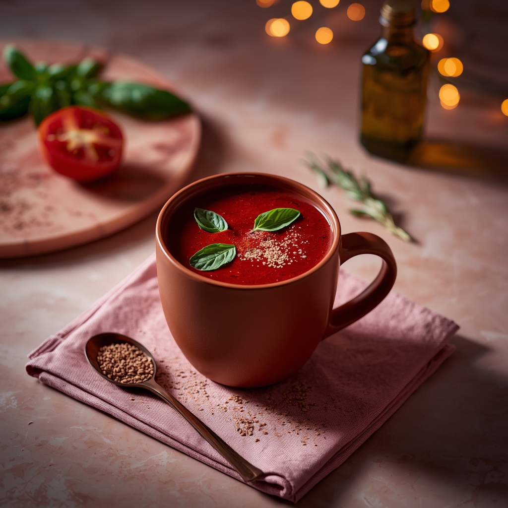 lucid origin hyper realistic editorial lifestyle food photography of a warm velvety deep ruby 2