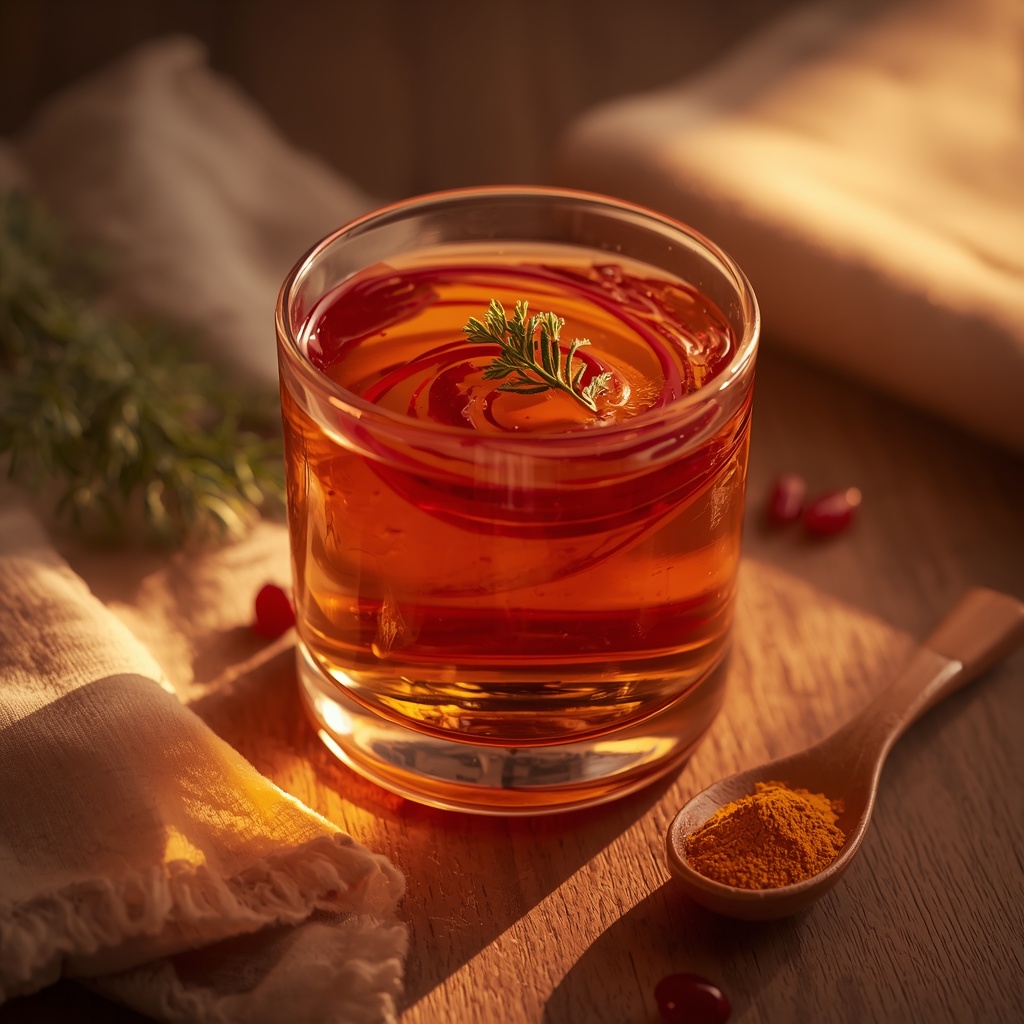 lucid origin hyper realistic close up editorial food photography of a deep amber rose seroneg 0
