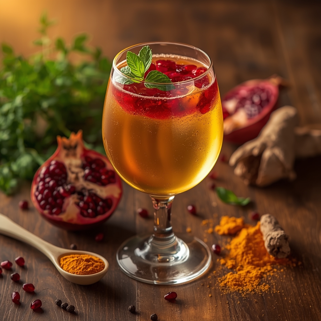 lucid origin hyper realistic close up editorial food photography of a luminous golden amber e 2