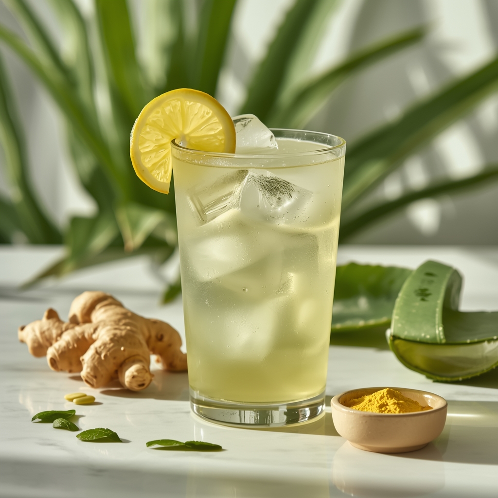 lucid origin hyper realistic close up editorial food photography of a pale gold green cvs int 2