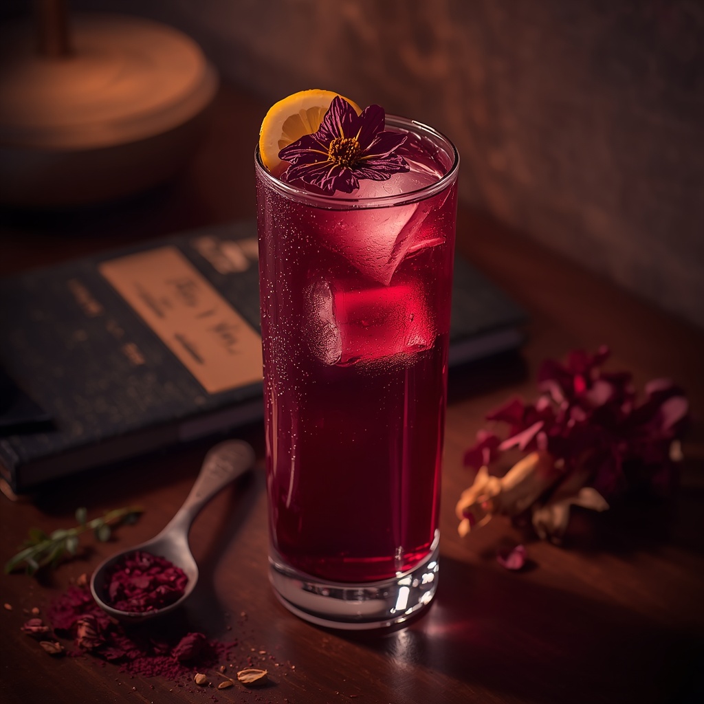 lucid origin hyper realistic close up editorial food photography of a stunning deep ruby rose 1
