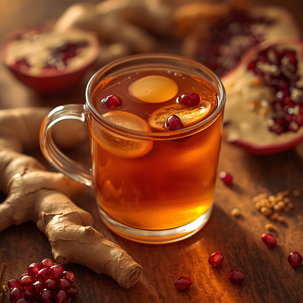 lucid origin hyper realistic close up editorial food photography of a warm glowing golden amb 3