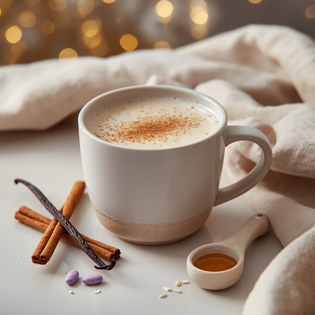 lucid origin hyper realistic editorial lifestyle food photography of a soft creamy lavender c 2