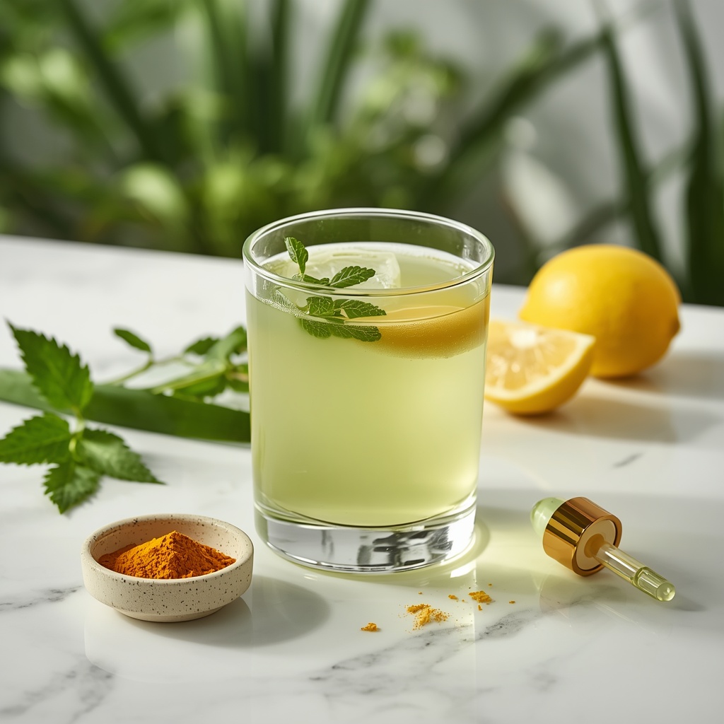 lucid origin hyper realistic editorial lifestyle food photography of a soft golden green panc 2