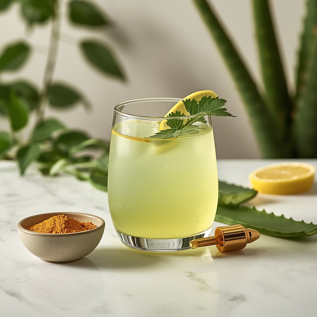 lucid origin hyper realistic editorial lifestyle food photography of a soft golden green panc 3