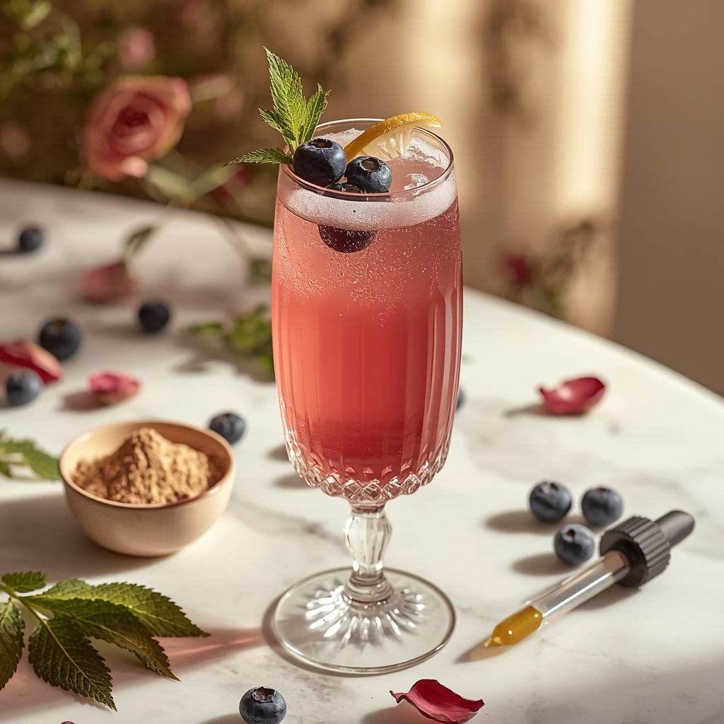 lucid origin hyper realistic editorial lifestyle food photography of a soft rosy burgundy aut 1