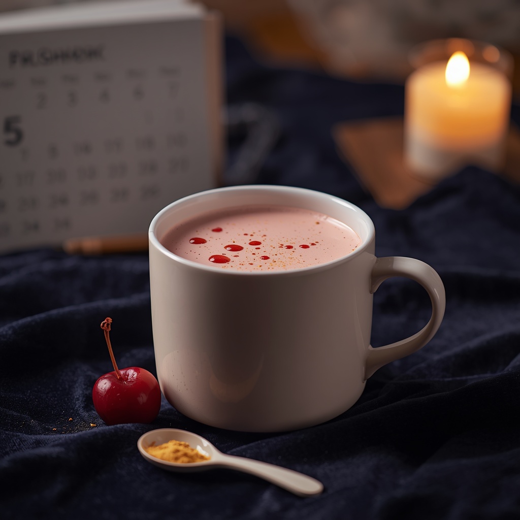 lucid origin hyper realistic editorial lifestyle food photography of a warm cream pink cluste 0