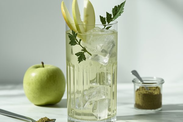 lucid origin hyper realistic close up editorial food photography of a clear pale golden green 0 2