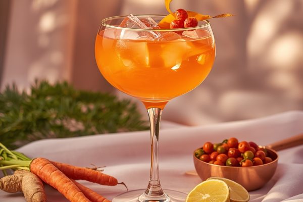 lucid origin hyper realistic close up editorial food photography of a glowing sunset orange c 2