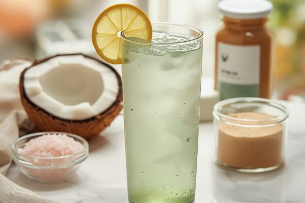 lucid origin hyper realistic close up editorial food photography of a hydrating clear pale gr 1