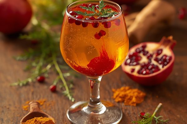 lucid origin hyper realistic close up editorial food photography of a luminous golden amber e 3