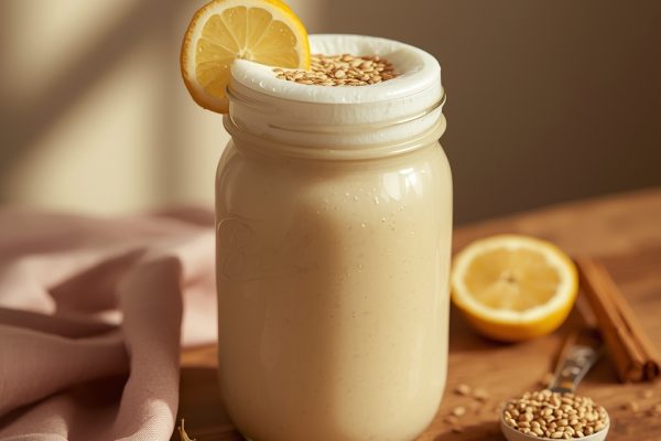 lucid origin hyper realistic close up editorial food photography of a luxurious creamy ivory 0