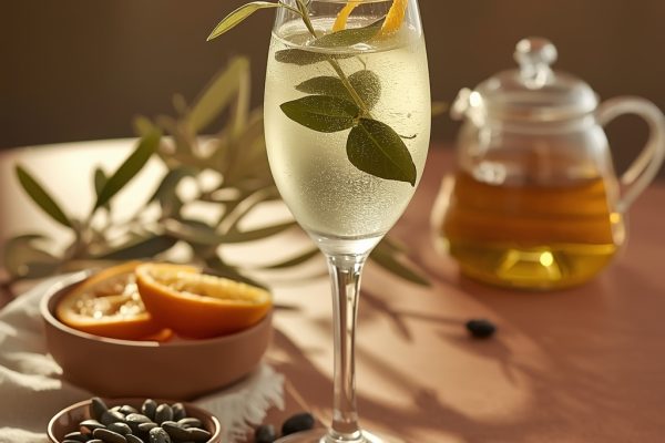 lucid origin hyper realistic close up editorial food photography of a pale silvery gold infus 0 (2)