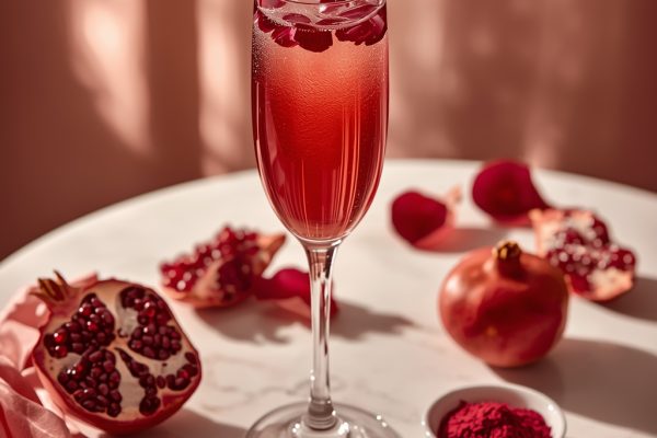 lucid origin hyper realistic close up editorial food photography of a stunning deep ruby rose 3