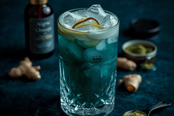 lucid origin hyper realistic close up editorial food photography of a stunning deep slate tea 0