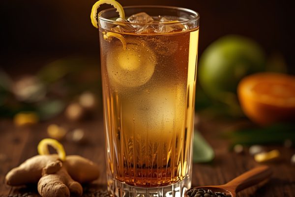 lucid origin hyper realistic close up editorial food photography of a translucent warm golden 0