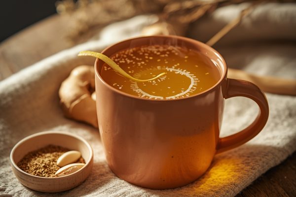 lucid origin hyper realistic close up editorial food photography of a warm golden amber sinus 1
