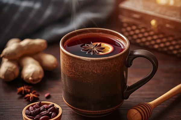 lucid origin hyper realistic editorial lifestyle food photography of a deep mulberry androgra 1