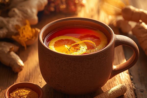 lucid origin hyper realistic editorial lifestyle food photography of a glowing warm golden am 3