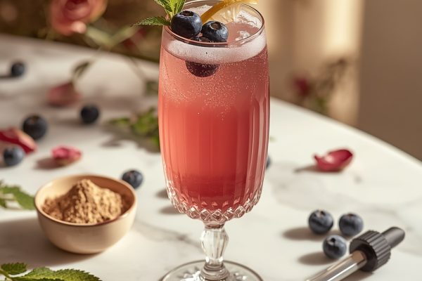lucid origin hyper realistic editorial lifestyle food photography of a soft rosy burgundy aut 1